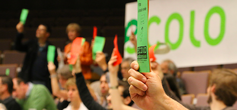 Assemblée générale d’Ecolo du 4 juin 2016